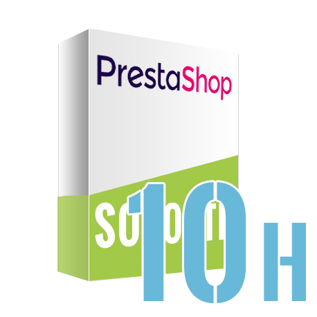 Bolsa de 10 hora para servicio técnico y de soporte para reparación de tiendas Prestashop