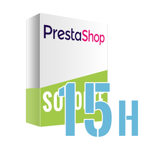 Bolsa de 15 hora para servicio técnico y de soporte para reparación de tiendas Prestashop