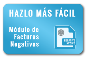Modulo Prestashop Facturas Negativas